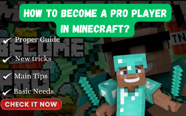 Pro Player in Minecraft